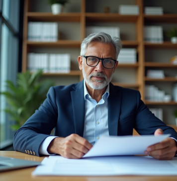 L’importance de la planification financière pour un District Programme Manager Manager financier en réunion dans un bureau moderne