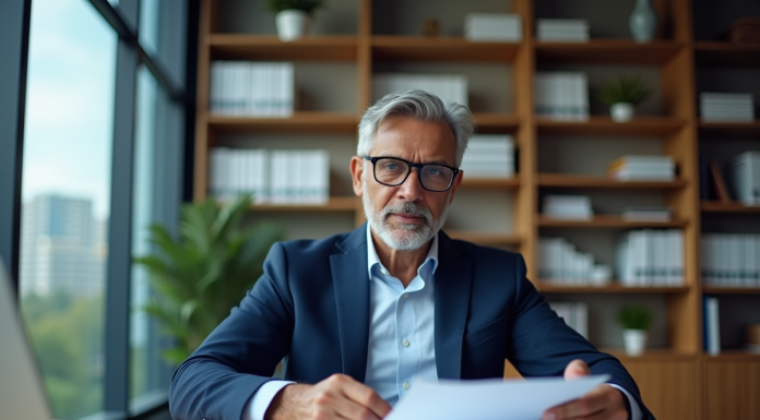 L’importance de la planification financière pour un District Programme Manager Manager financier en réunion dans un bureau moderne