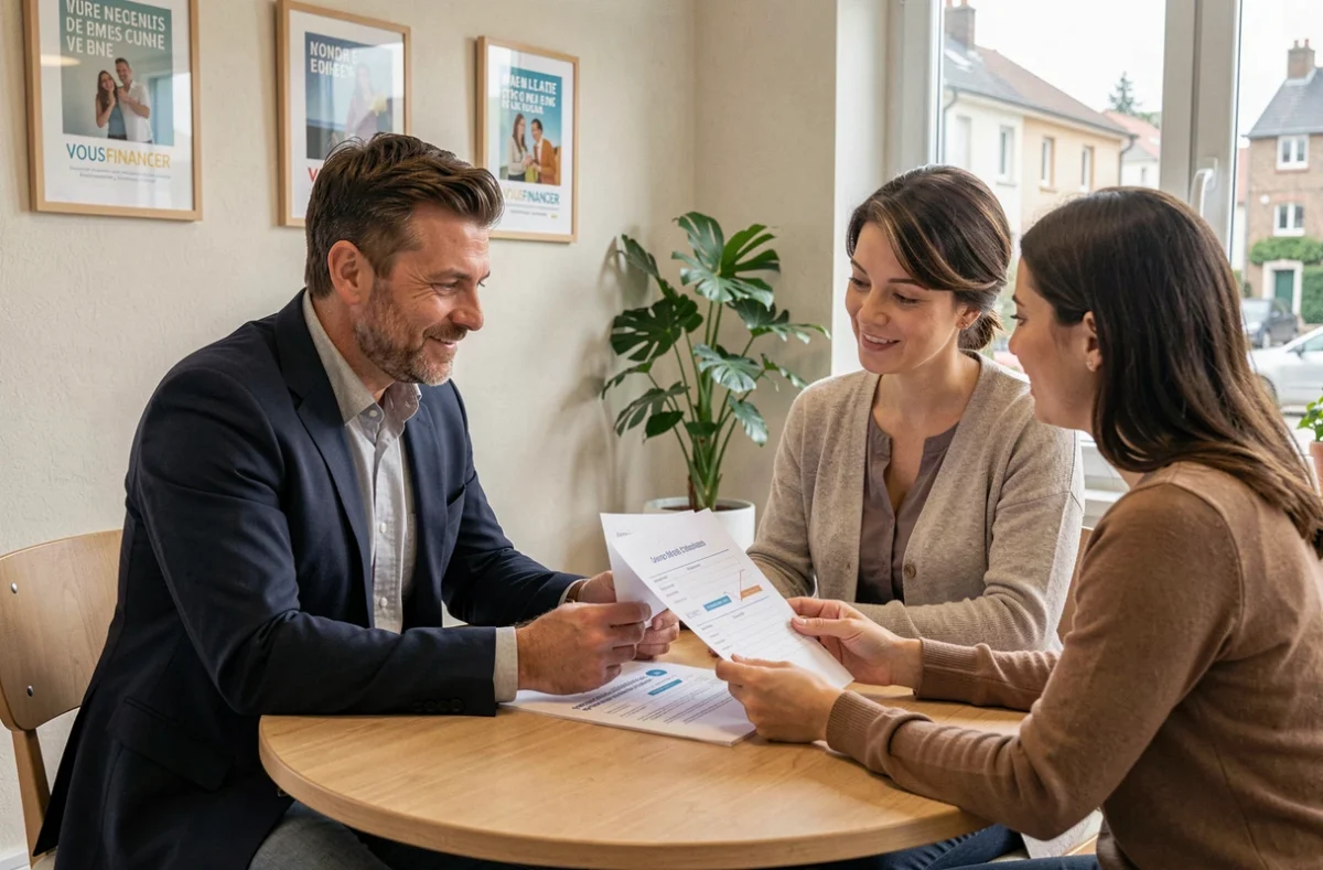Un conseiller Vousfinancer dans le 93 accompagne personnellement un couple dans leur projet de prêt immobilier